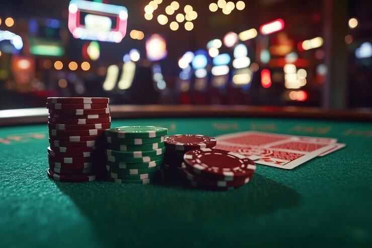 Live blackjack table with professional dealer at link mawartoto